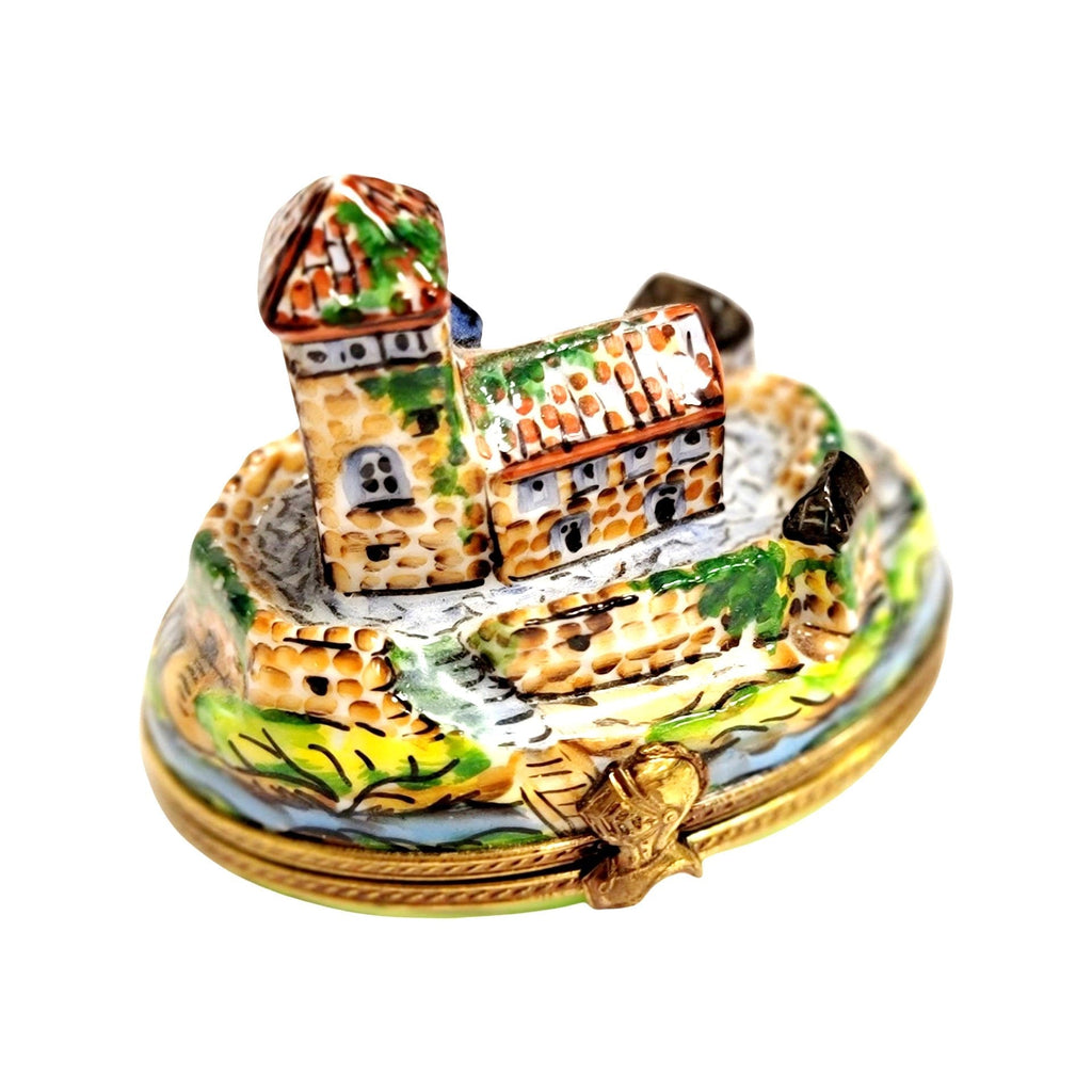 Fortified Castle Limoges Box for Collectors, view 4