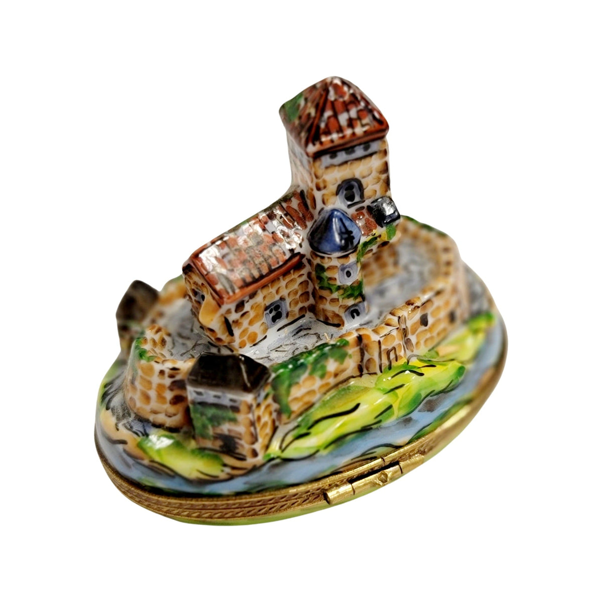 Fortified Castle Limoges Box for Collectors, view 6