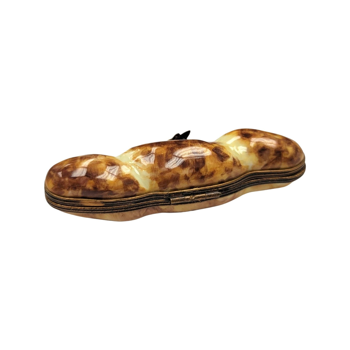 French Baguette Bread Limoges Porcelain Art Object, view 3
