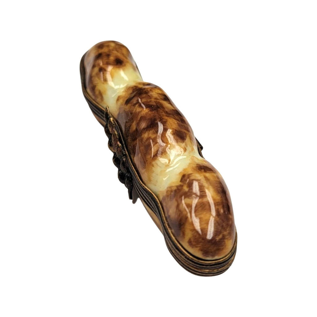 French Baguette Bread Limoges Porcelain Art Object, view 4