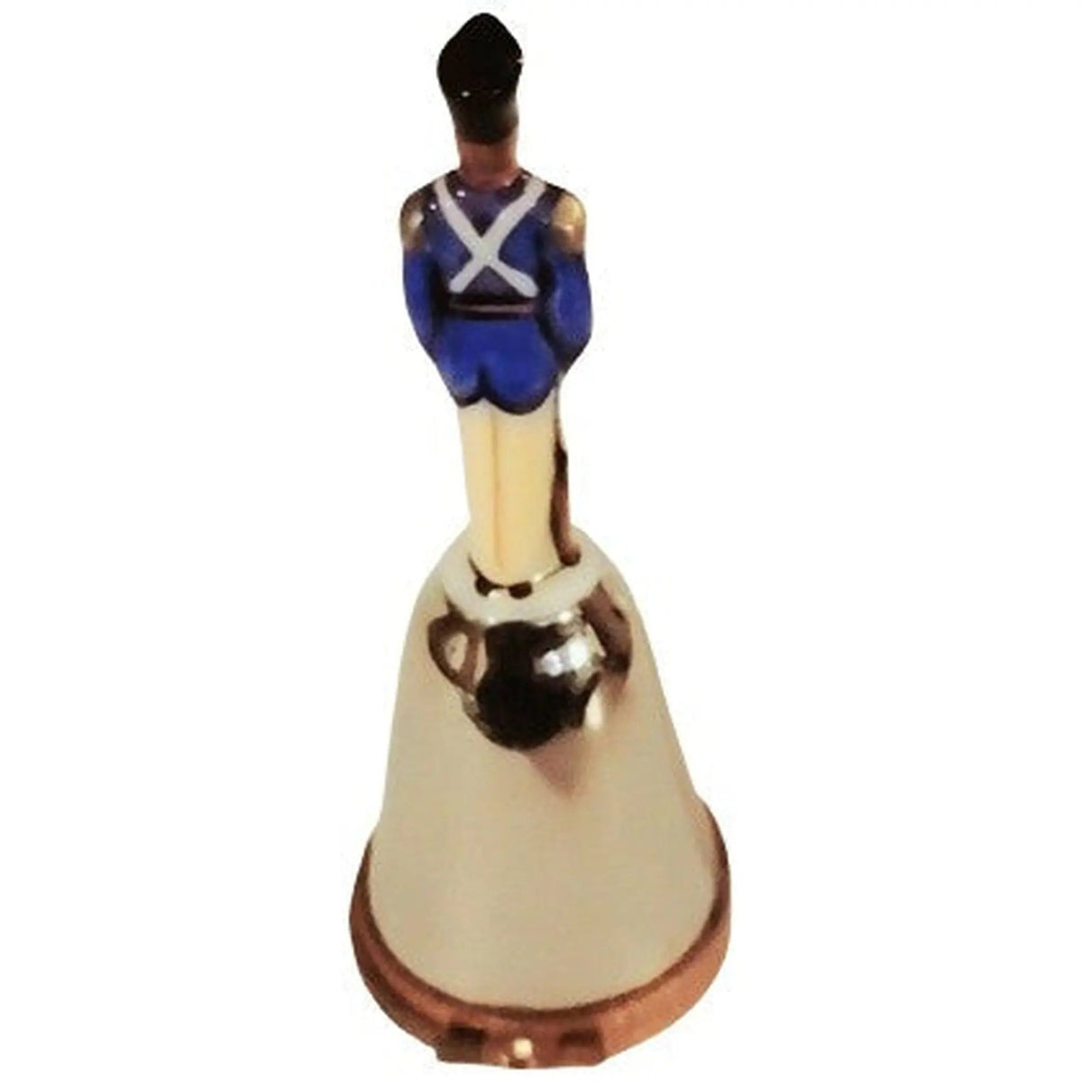 Guard Soldier on Bell Limoges box painted by hand in Limoges, France, a gift to treasure