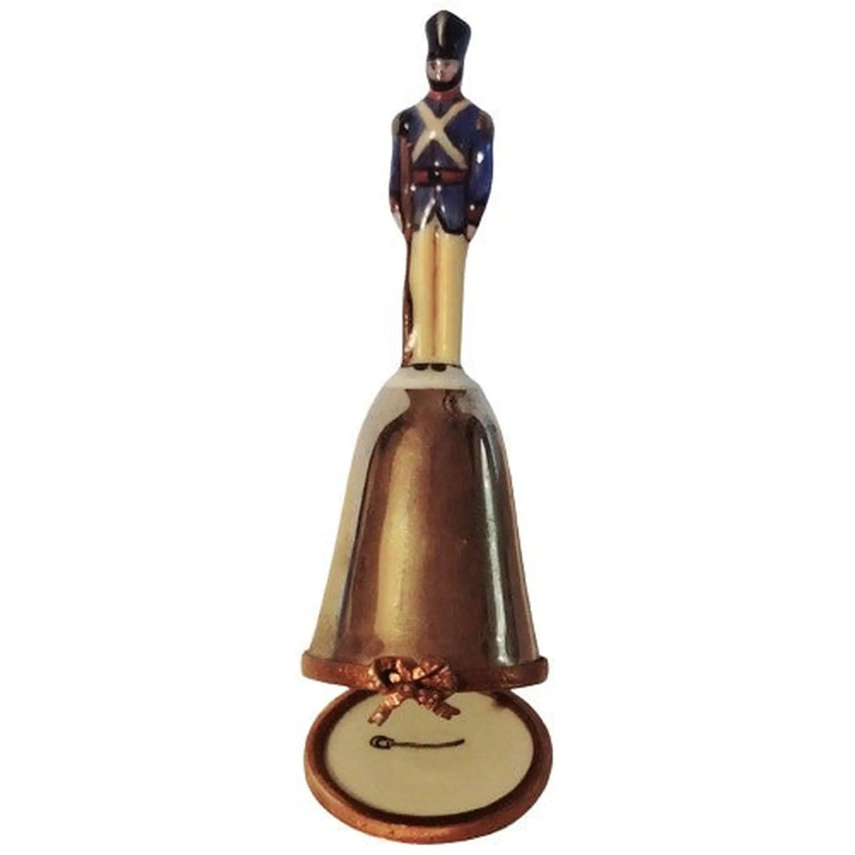 The Guard Soldier on Bell, a Limoges keepsake with true French charm