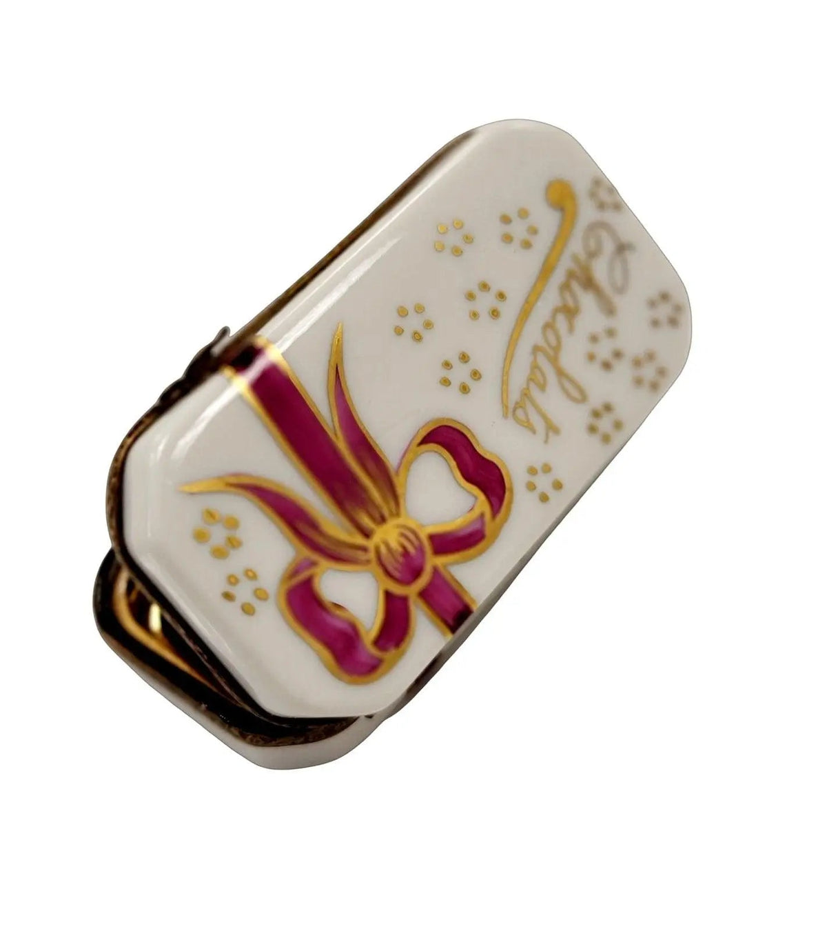 HandPainted Porcelain Chocolates Gift Box for Collectors Limoges, view 5