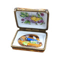 Fruit Art Box Paint Pallette Limoges Box Figurine Gift, a hand-painted Limoges porcelain gift