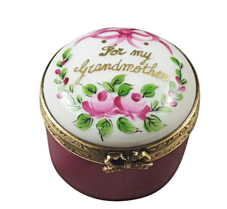 For My Grandmother, a hand-painted Limoges porcelain gift