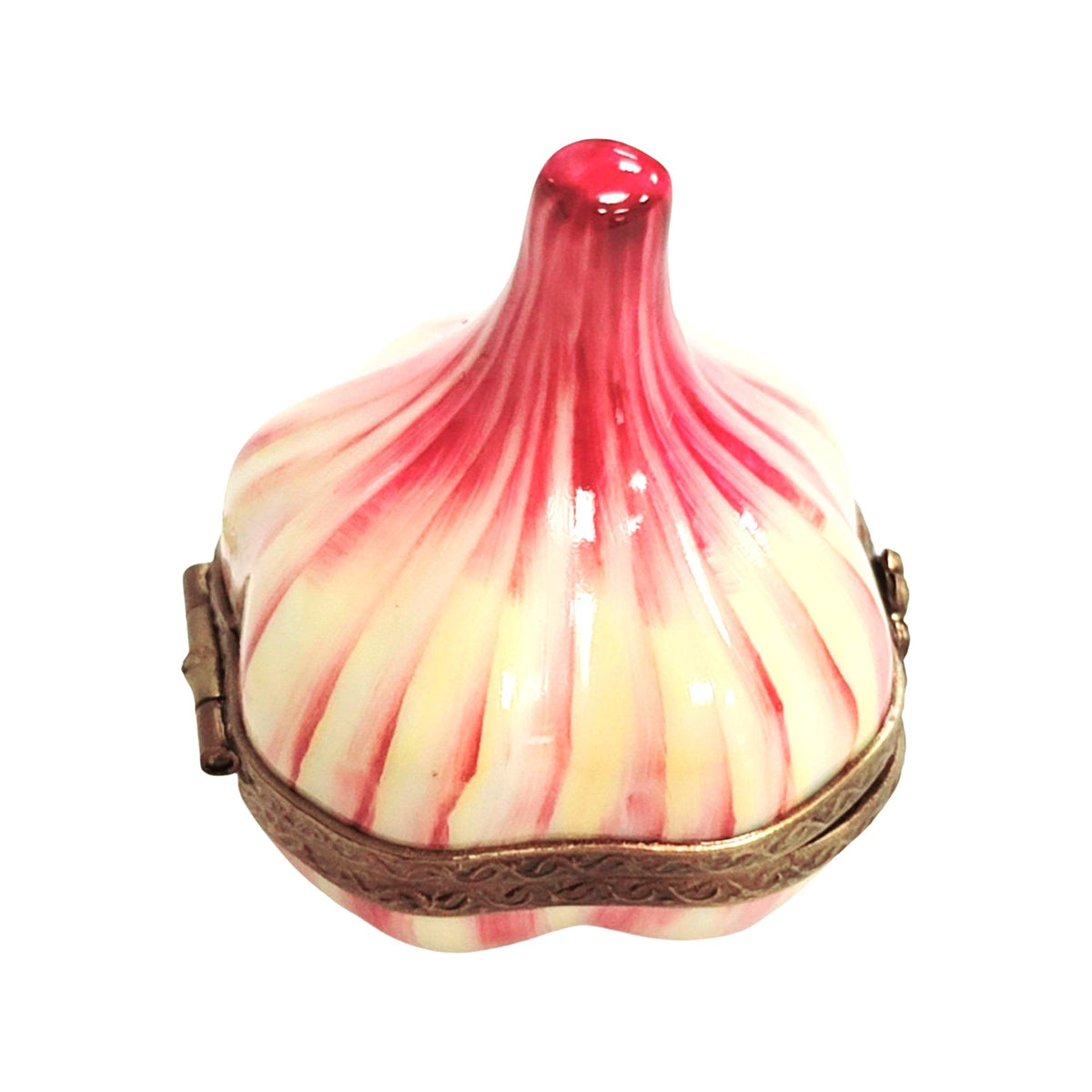 Garlic Porcelain Limoges Box for Culinary Enthusiasts, view 3