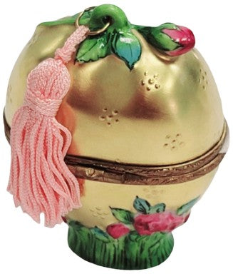 Gold Heart Rose Perfume Bottle for Romantic Gifts, view 3