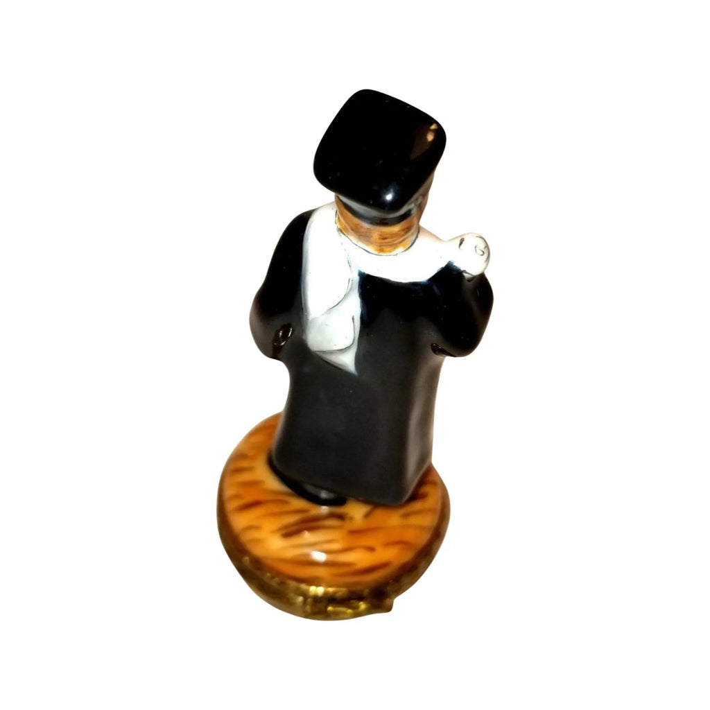 Graduation w/ Diploma Limoges Box Figurine 1 of 500 Gift, view 3