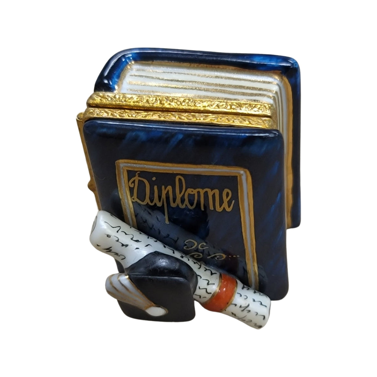 Graduation Cap Diploma Book Limoges Box, view 4