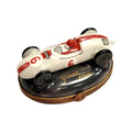 Race Car Grand Prix Limoges Box, a hand-painted Limoges porcelain gift