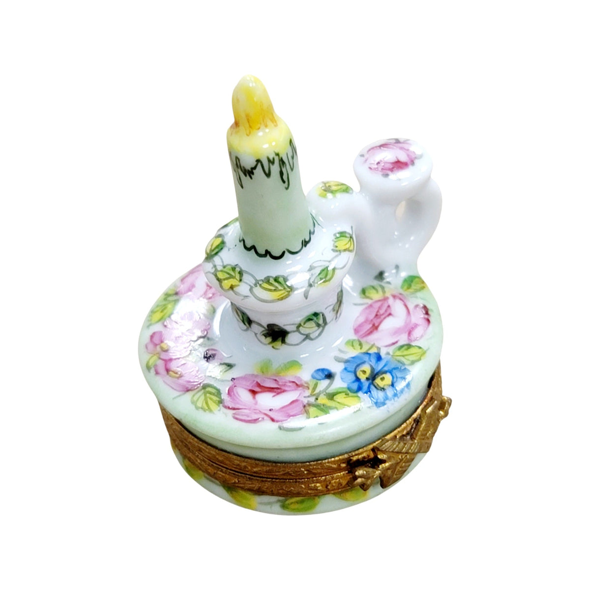Green Candle Stick Figurine France, view 3