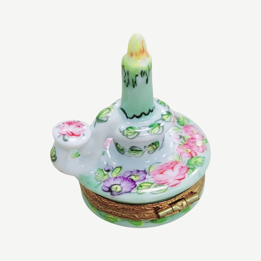 Green Candle Stick Figurine France, view 4