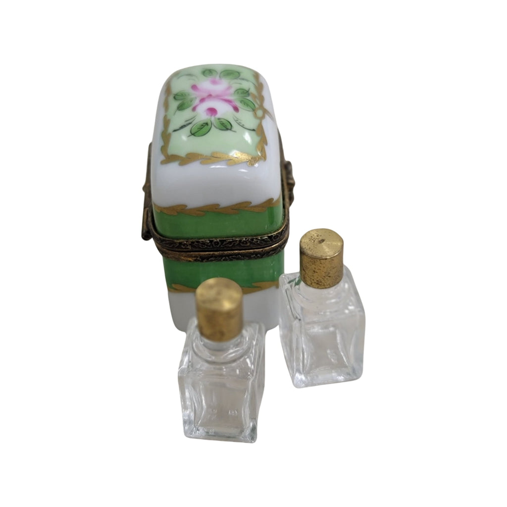 A thoughtful gift for Francophiles: the 2 Perfume Green Roses Limoges box