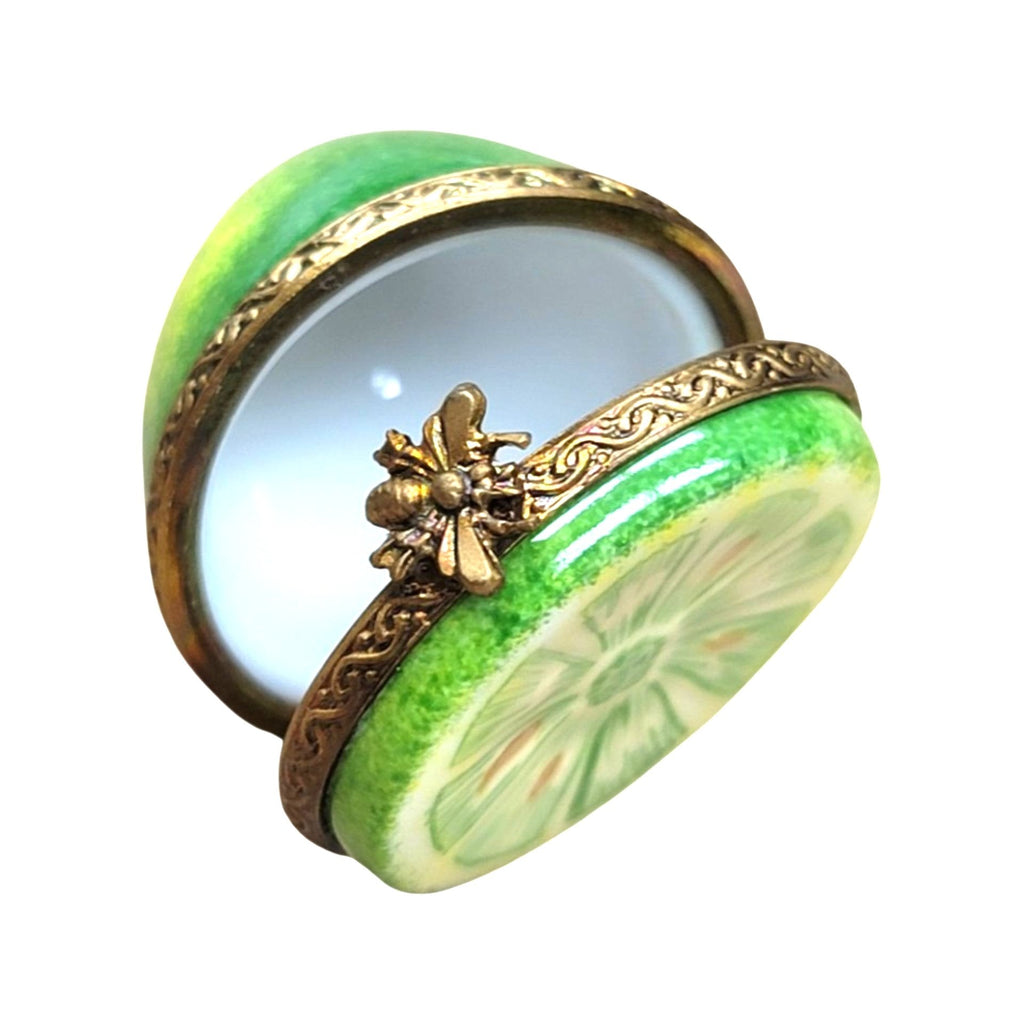 Half Lime Porcelain Limoges Porcelain Art Object, view 2