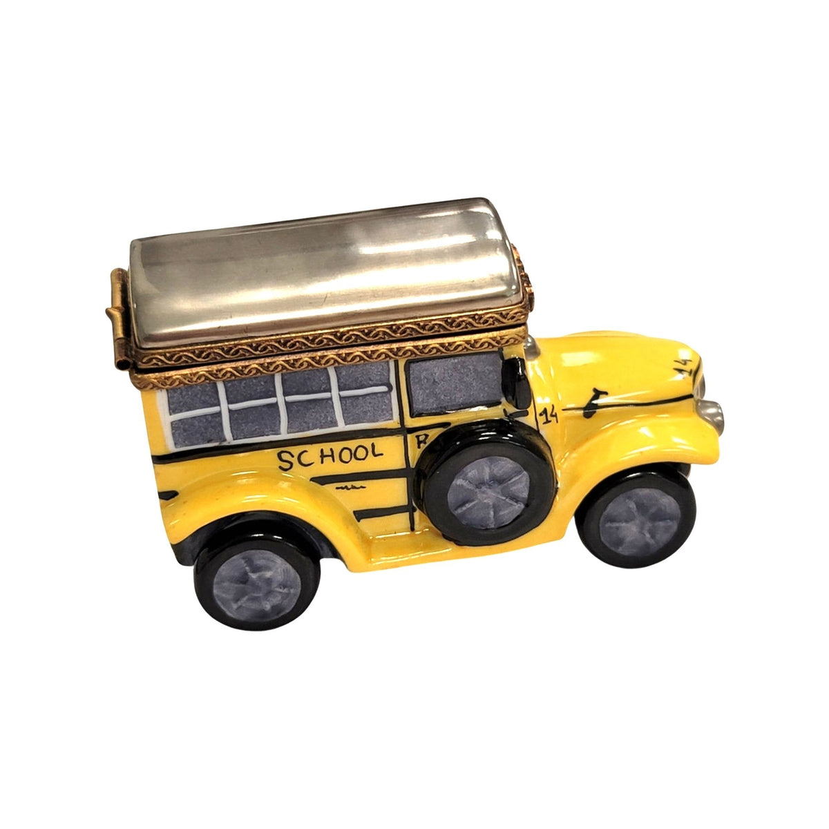 The School Bus, a Limoges keepsake with true French charm