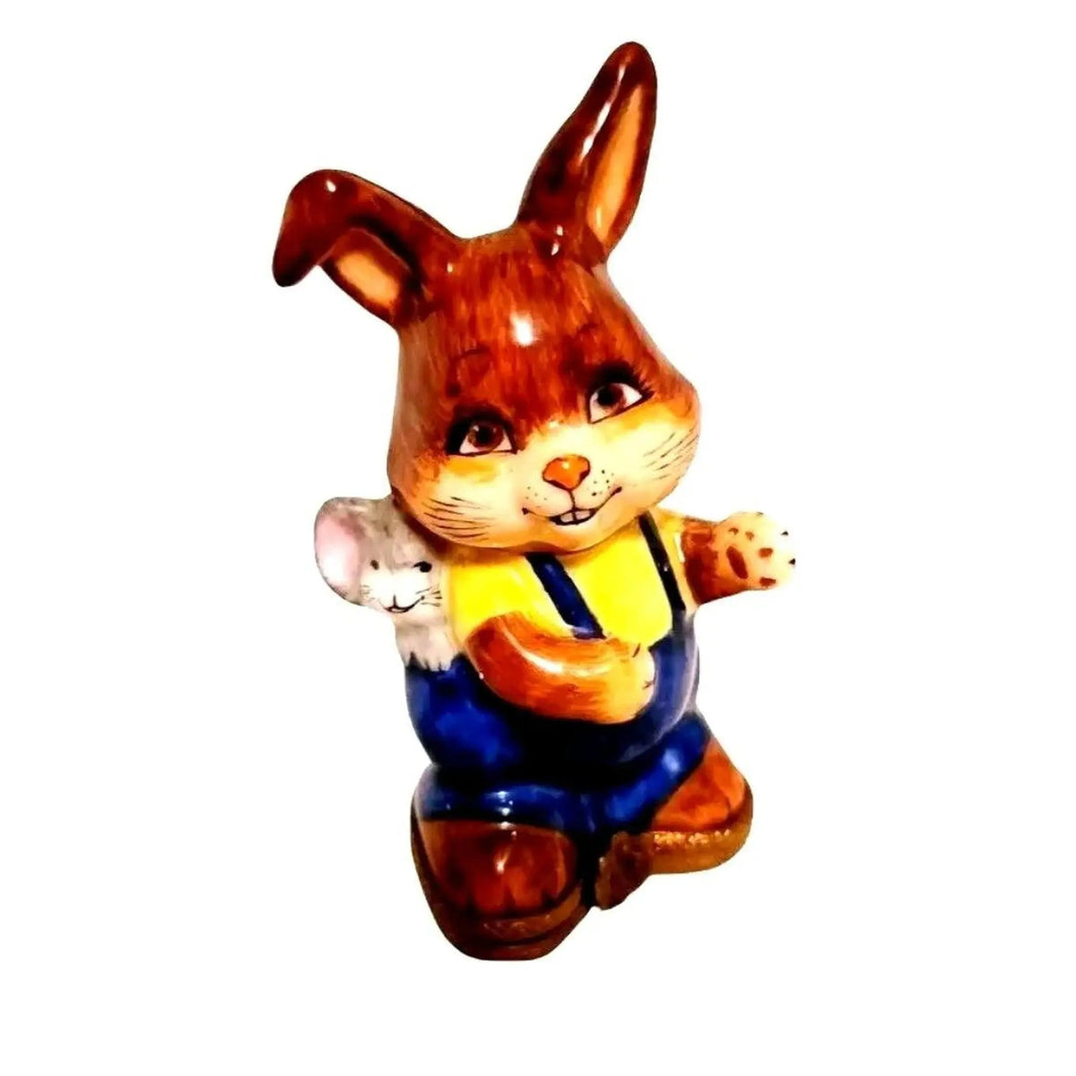 A thoughtful gift for Francophiles: the Happy Rabbit with Mouse Limoges box