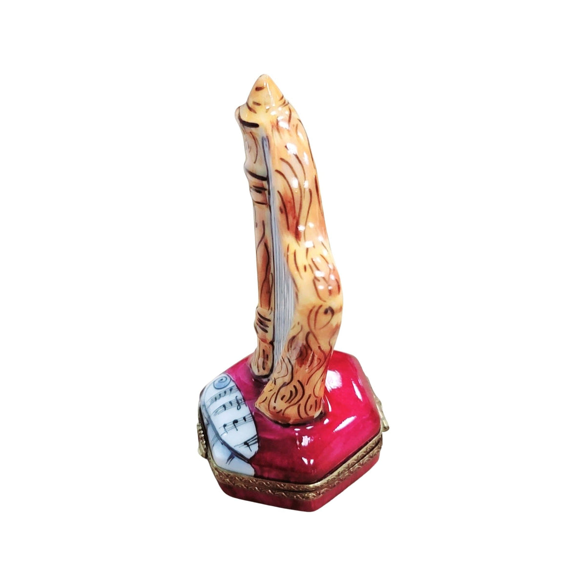 Harp Limoges Box Treasure for Music Lovers, view 2