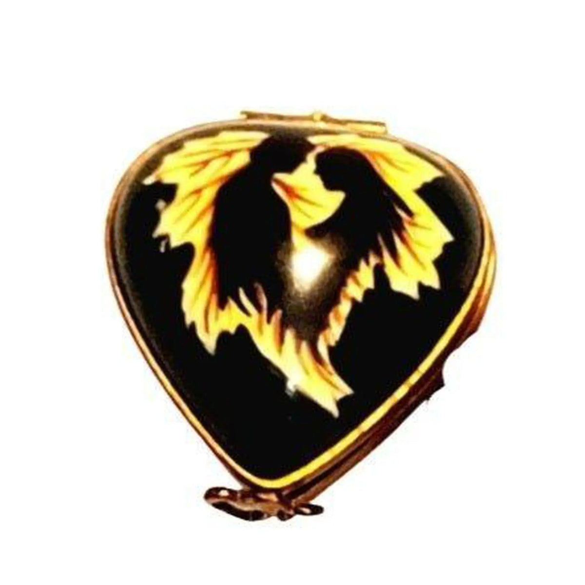 A thoughtful gift for Francophiles: the Man Woman Love Passion Fire Heart Limoges box
