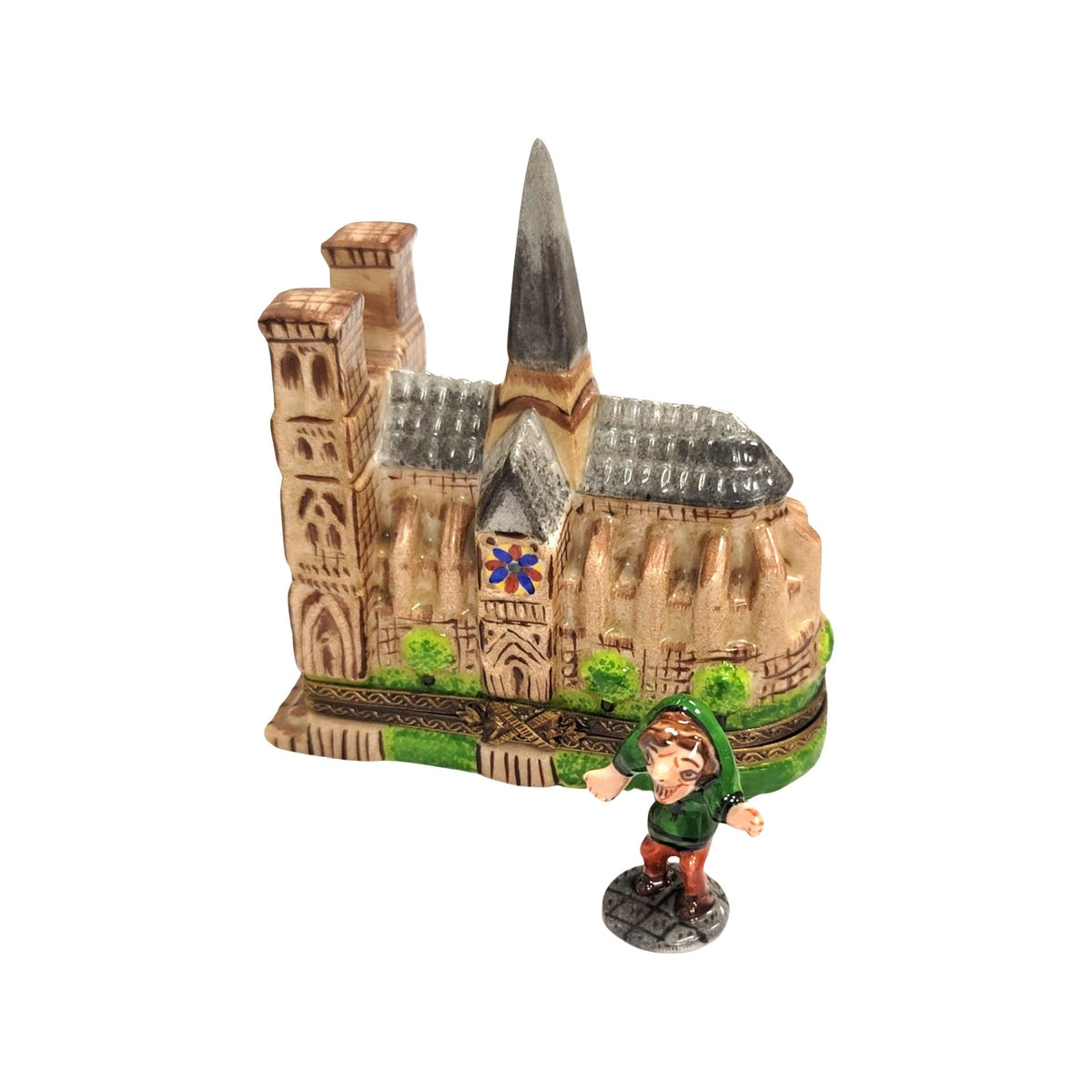 Hunchback of Notre Dame Limoges Box Figurine Last One, view 5