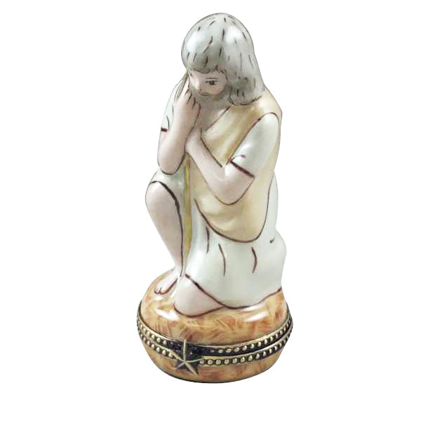 Satin Nativity Set, 12 Pieces Limoges Box, view 15