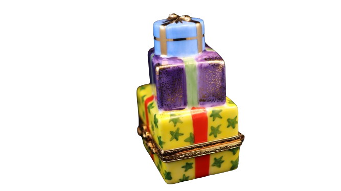 Christmas Presents Limoges box, an heirloom-quality piece for collectors