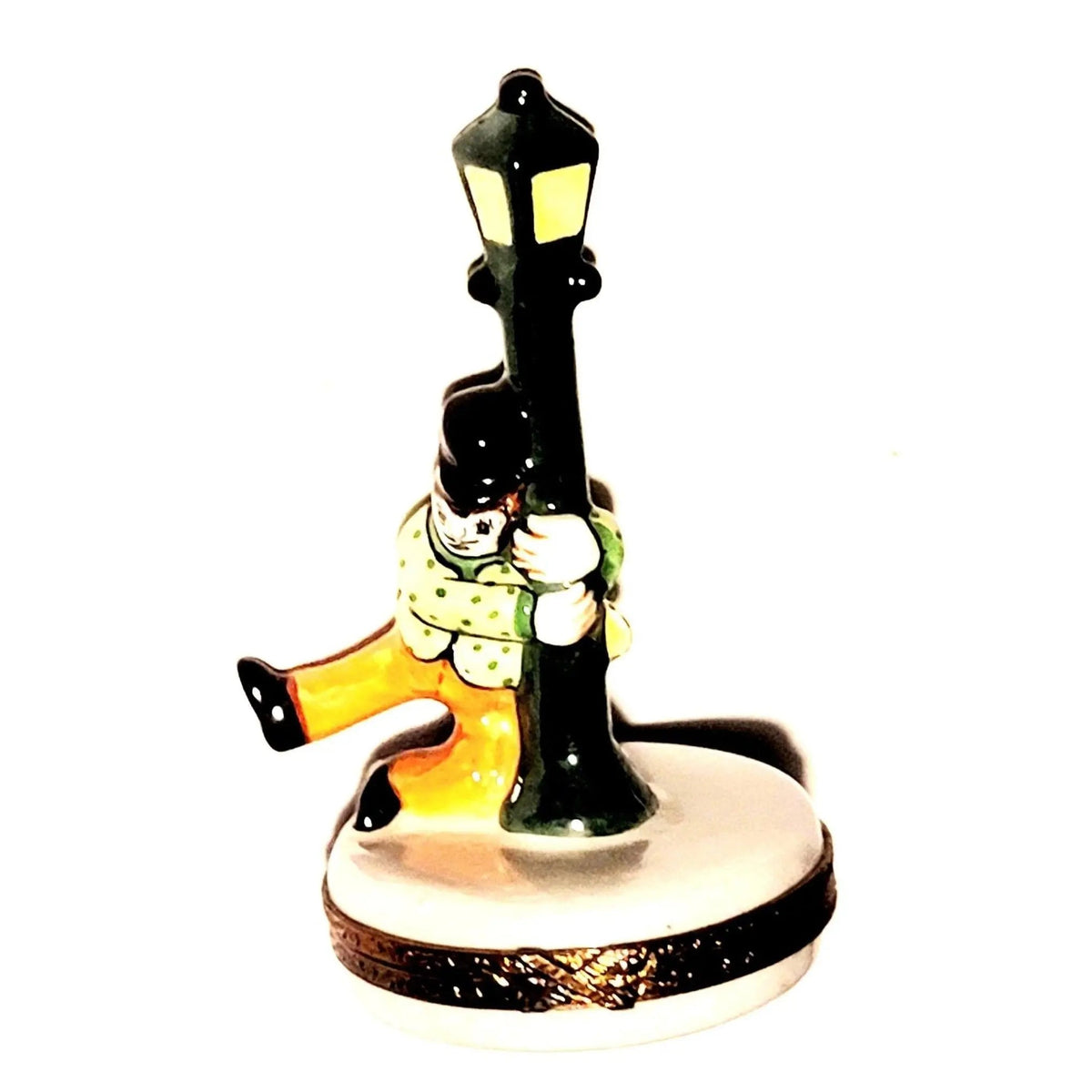 Irish Luck Around Lamp Post Limoges Box Figurine Gift, view 2