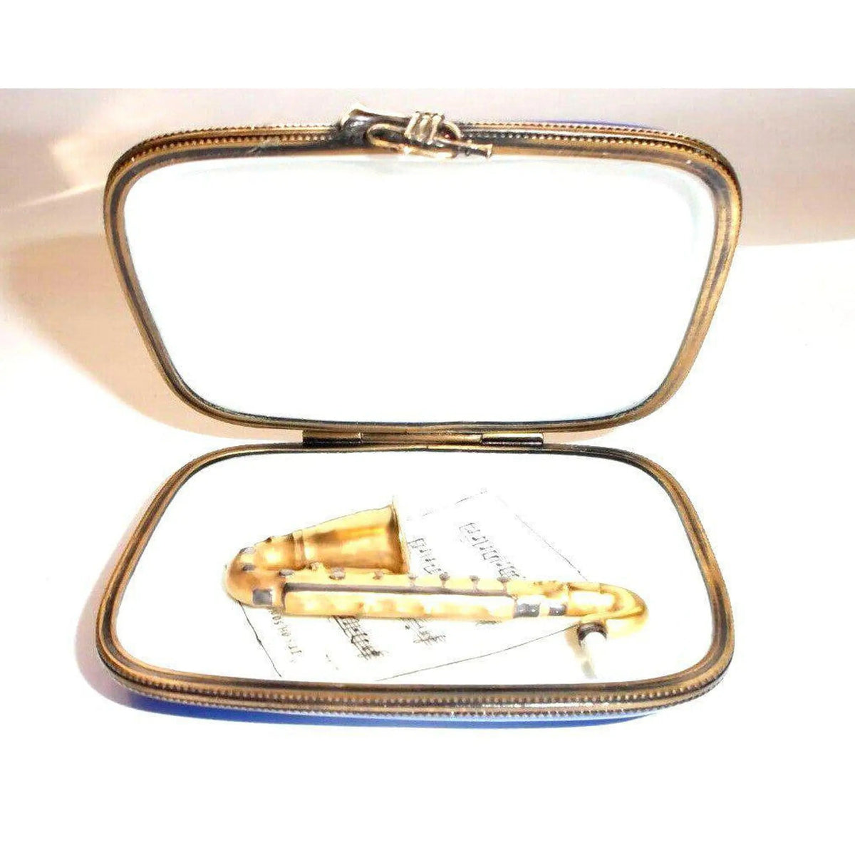 Jazz Saxophone Music Large 4 Limoges Box, view 6
