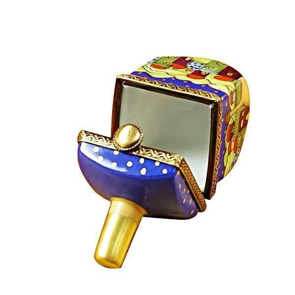 A thoughtful gift for Francophiles: the Jerusalem Scene Dreidel Limoges box