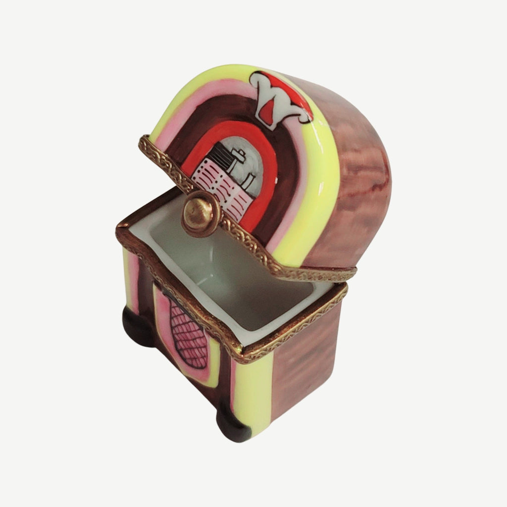 Jukebox Limoges Box Figurine for Music Lovers Gift, view 4