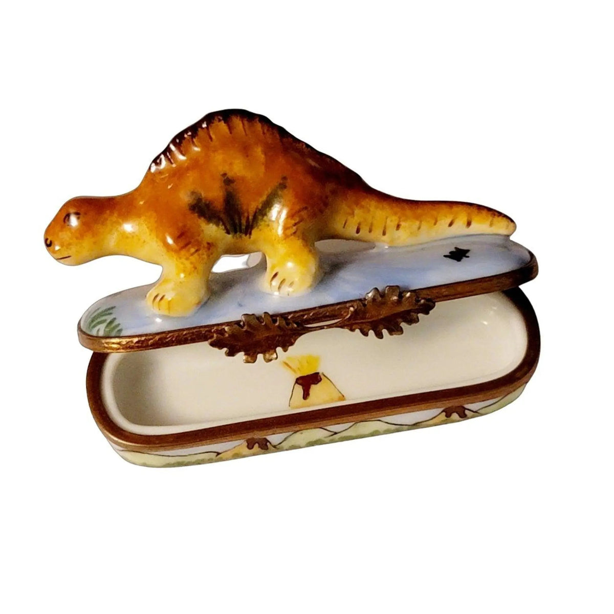 Kentrosarus Dinosaur Limoges Box Figurine Limoges, view 2