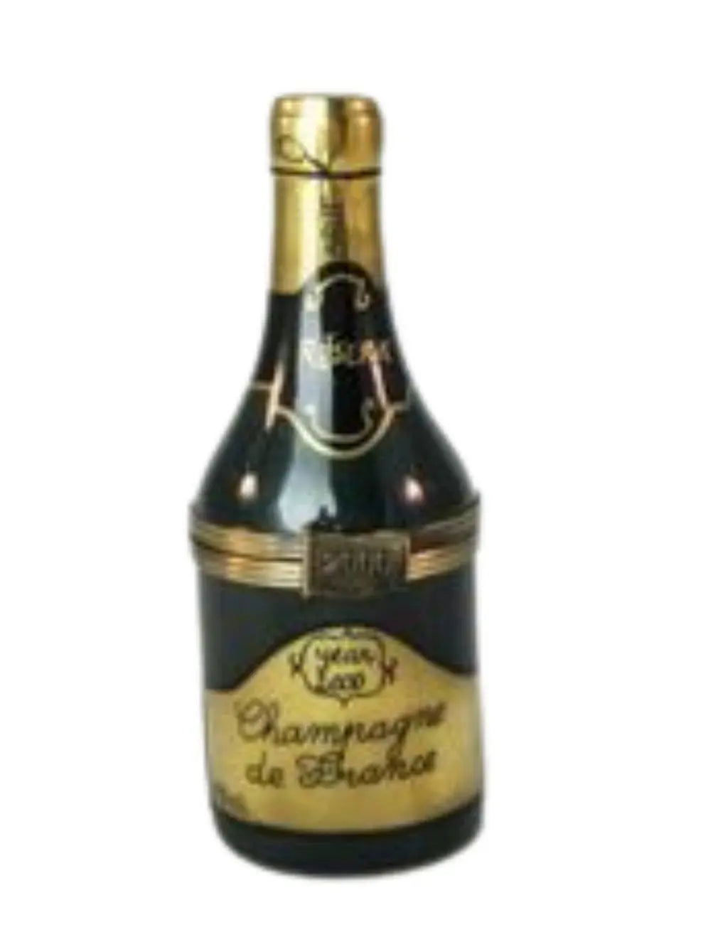 Large Retired Champagne Bottle Limoges Box, view 3