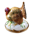 Genuine Rochard Large Turkey Limoges box painted by hand in France, from Limoges Boutique