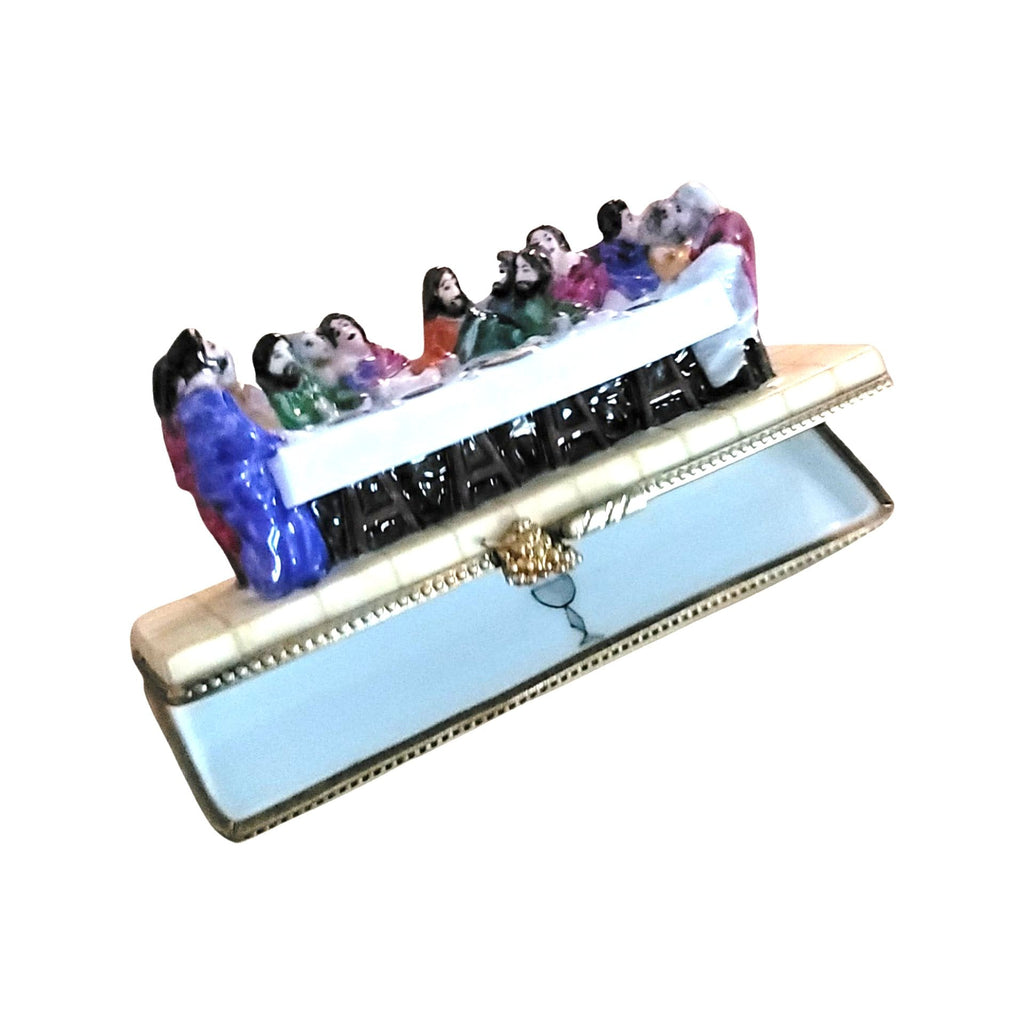 Last Supper Christian Jesus Limoges Box, view 2
