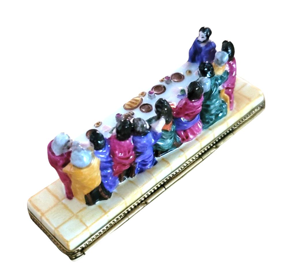 Last Supper Christian Jesus Limoges Box, view 7