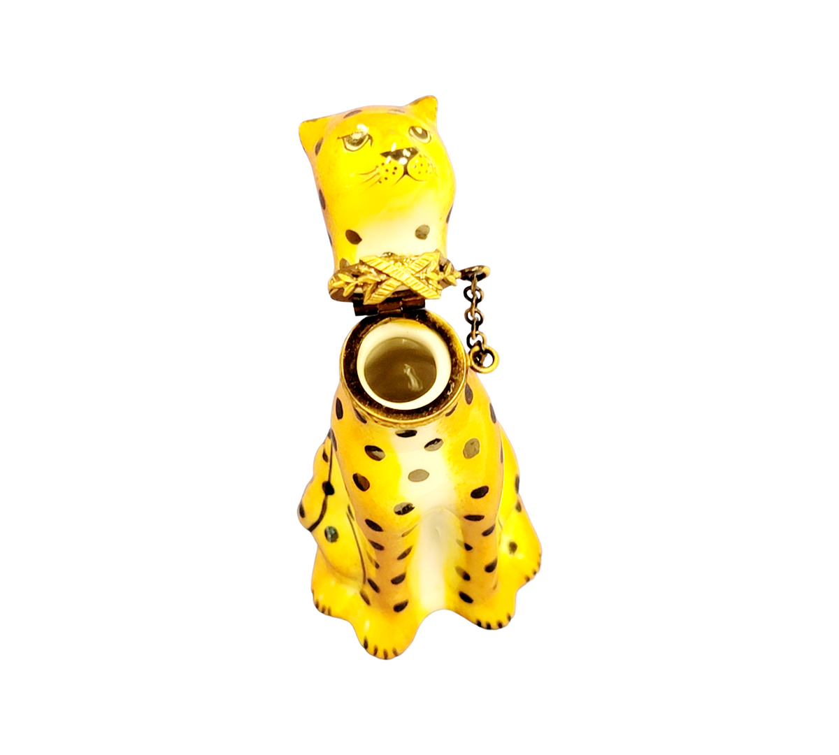 Leopard Wild Animal Limoges Box, view 2
