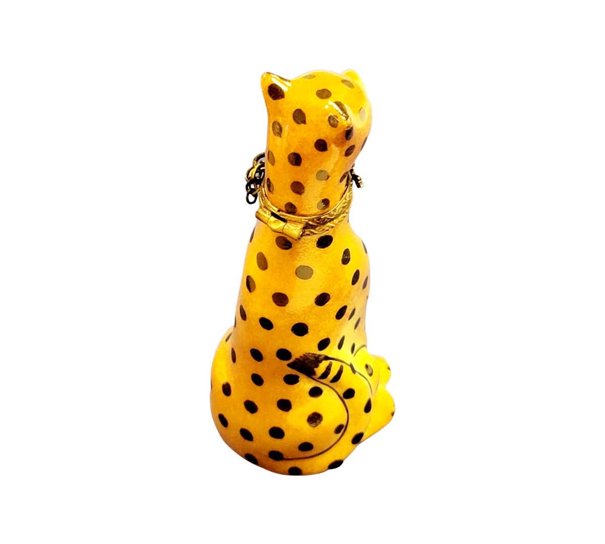 Leopard Wild Animal Limoges Box, view 3