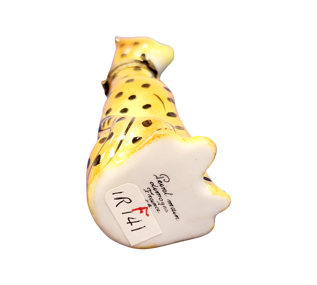 Leopard Wild Animal Limoges Box, view 4