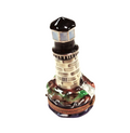 Genuine Lighthouse on Rocks Limoges box painted by hand in France, from Limoges Boutique