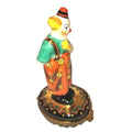 Clown W Bouquet of Flowers No 1 of 500 Limoges Box Figurine, a hand-painted Limoges porcelain gift