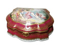 Limited Edition Penicaud Lovers Jewelry Box Limoges, a hand-painted Limoges porcelain gift
