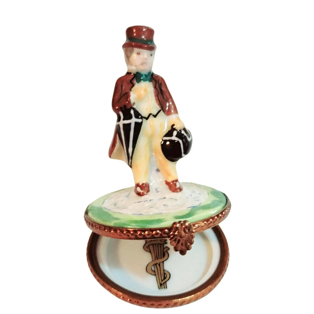 Fine art lovers will admire this Housecall Good Doctor Physician Limoges box