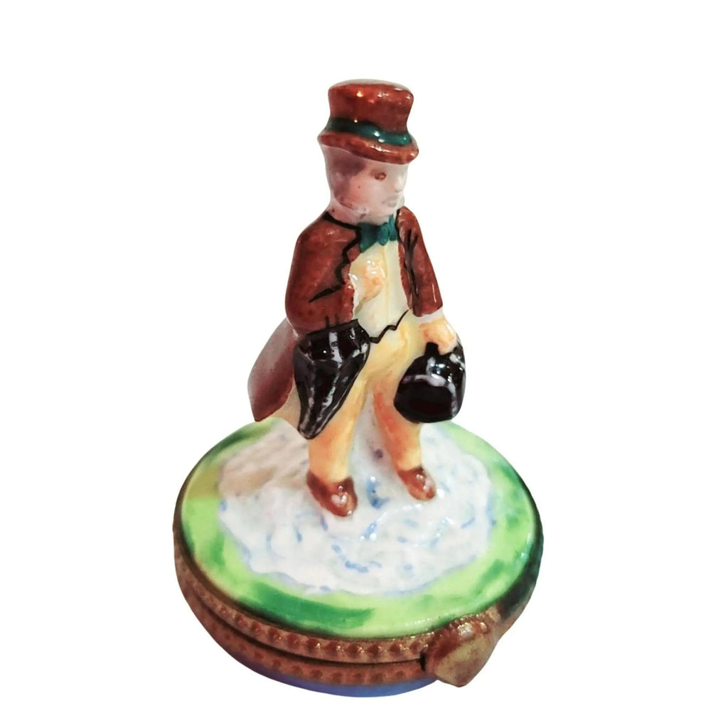 The Housecall Good Doctor Physician Limoges Box Figurine, view 4