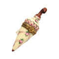 Parasol Umbrella Figurine Limoges Box, a hand-painted Limoges porcelain gift