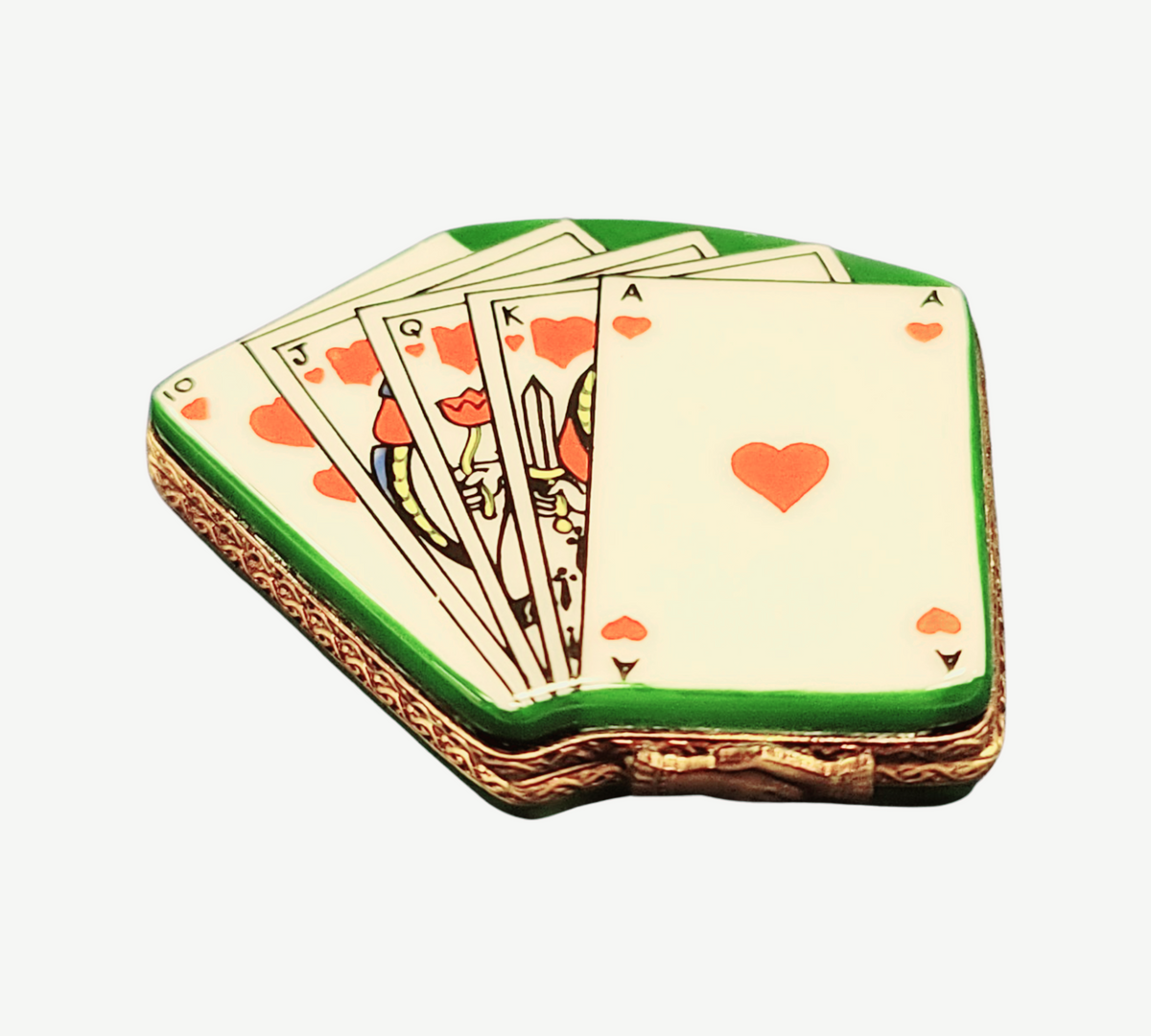 Deck of Playing Cards Limoges Box, view 3