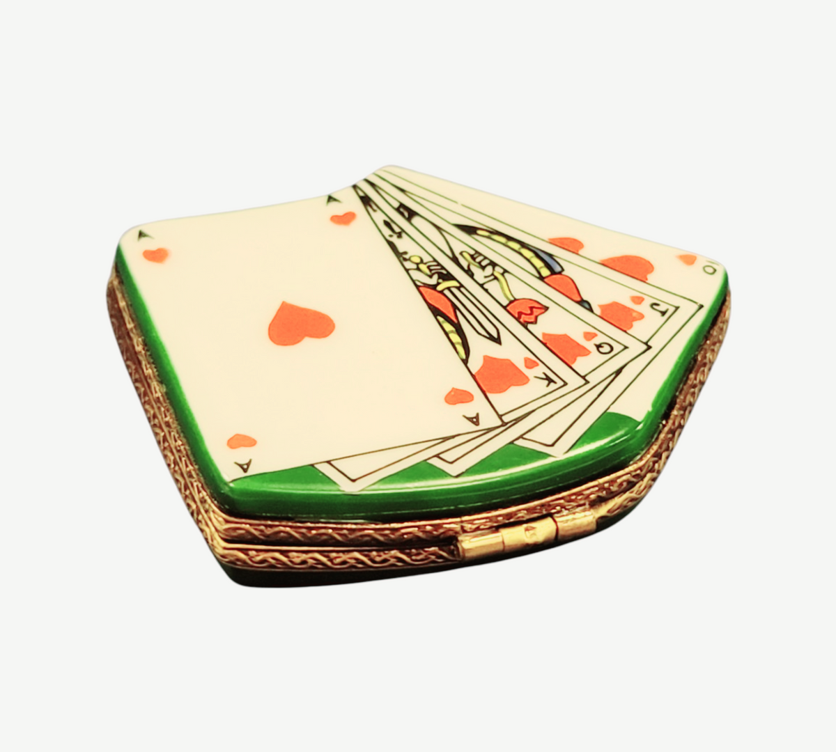 Deck of Playing Cards Limoges Box, view 4
