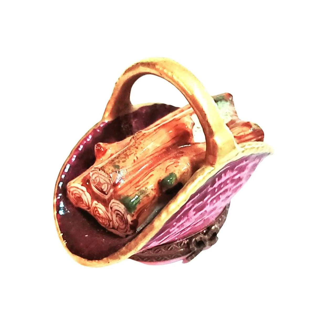 Fire Wood Logs Woodstack Bundle Limoges box, an heirloom-quality piece for collectors