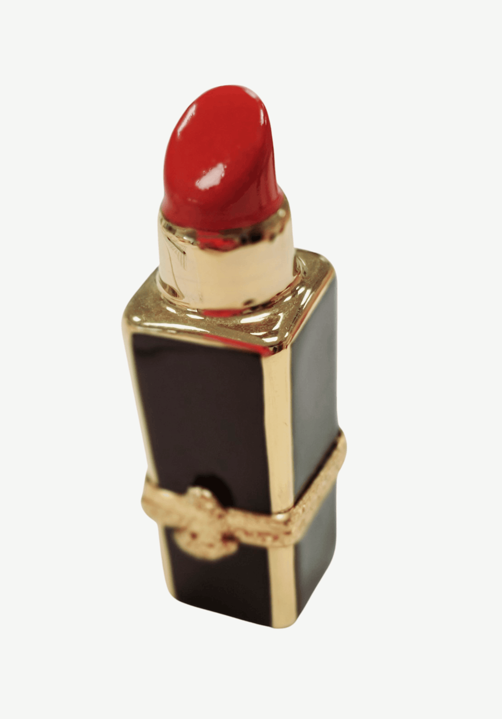 Lipstick Red Limoges Box Figurine, view 4