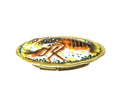 Limoges Boutique presents the Lobster on Platter, a genuine Limoges box painted by hand in France