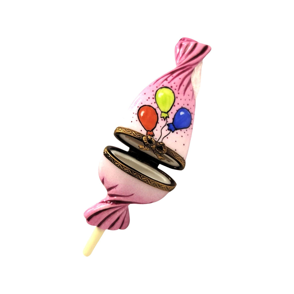 A thoughtful gift for Francophiles: the Lollipop Pink Balloons Limoges box