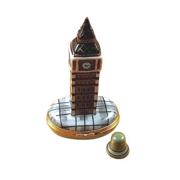 London Big Ben with Removable Bell Limoges Box Gift, view 3